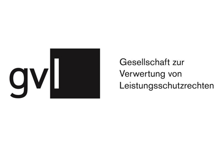 Logo: GVL - Gesellschaft zur Verwertung von Leistungsschutzrechten